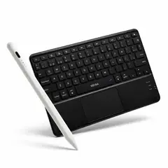SEISA - Combo Teclado Inalámbrico y Lápiz Digital para iPad, Android y Windows Precisión y Confort