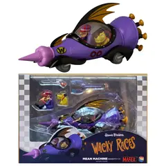 JADA TOYS - Auto Escala 1-24 Mean Machine Wacky Race Pierre y Patan Mafex 24cm