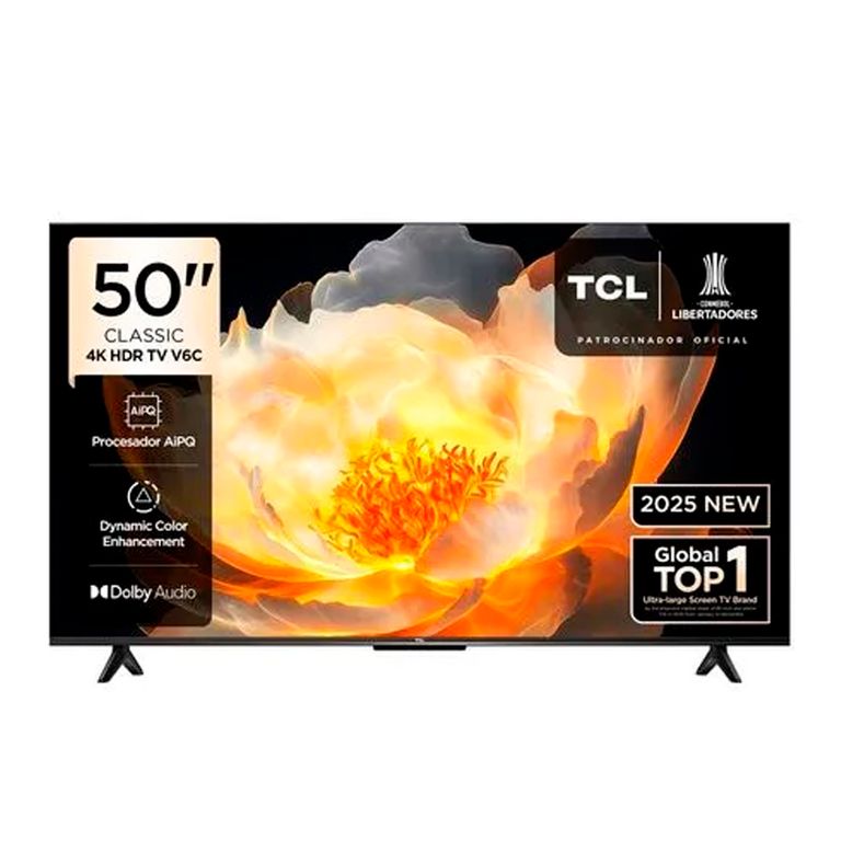 Televisor LED 50 UHD 4K Smart Google TV 50V6C