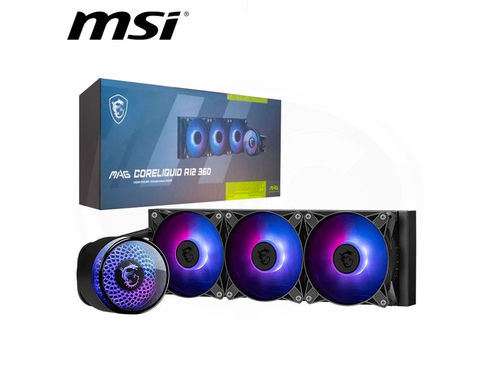 COOLER ENFRIAMIENTO LIQUIDO MSI MAG CORELIQUID A12 360 ARGB INTEL / AMD