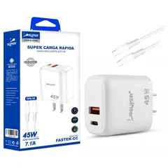 OEM - Cargador Inteligente Tipo C Carga Rápida 45W