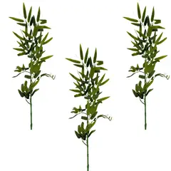FLORIPA - Pack de 3 Varas De Bambu Artificial De 100Cm Bg397006 FLORIPASTORE