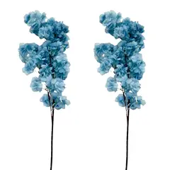 FLORIPA - Set de 2 Flores Artificiales Colgantes de 95cm 2396-AZ FLORIPASTORE