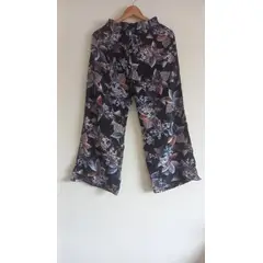 GENERICO - Pantalón palazzo chalis para dama