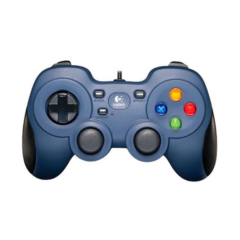 GAMEPAD F310 USB COLOR AZUL l P-N 940-000110