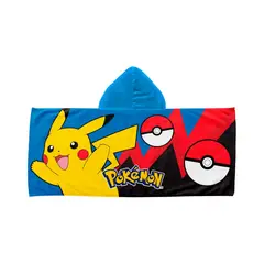 POKEMON - Toalla Pequeña con Capucha Infantil Northwest Pika