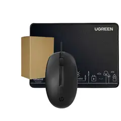 HP - Combo Mouse 125 Wired USB + Pad Mouse UGREEN CY016 Negro