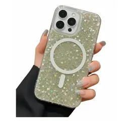 GENERICO - CASE IFANS CON MAGSAFE EPOXY PARA IPHONE 16 PRO BLANCO