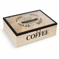 GENERICO - Porta Té con Tapa de Vidrio