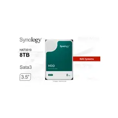 GENERICO - Disco duro Synology 8TB HAT3310-8T, 7200 RPM, alto rendimiento y gran capacidad para almac