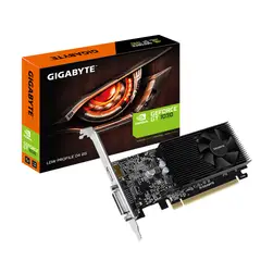 GIGABYTE - Tarjeta Gráfica Nvidia GeForce GT 1030, 2GB DDR4 64-bit, Ideal para PCs Compactos