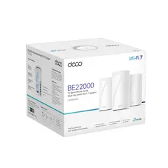GENERICO - Sistema WiFi Mesh TP-Link Deco BE85-3 22000 Mbps