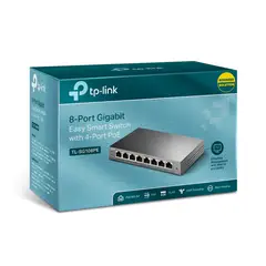 GENERICO - Switch TP-LINK TL-SG108PE 4POTS PoE Gigabit 64W