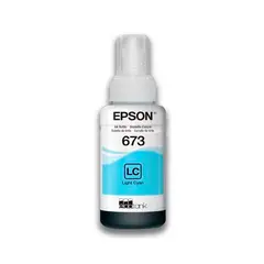 EPSON - Tinta T673520 Cyan para L800 L805 L850 L1800