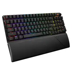 ASUS - Teclado gamer ROG Strix Scope II 96 Wireless conectividad tri-mode iluminación RGB