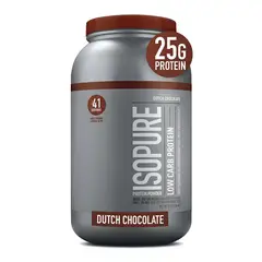 NATURE'S BEST - Isopure Zero Carb 3 lb / Proteina Isolatada Isopure - Dutch Chocolate