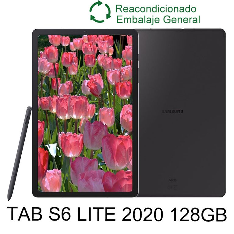 Galaxy Tab S6 Lite 2020 WiFi 10.4inch 4GB+128GB S-PEN Reacondicionado SemiNuevo-Gris