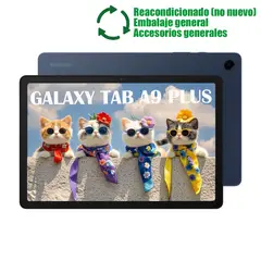 SAMSUNG - Galaxy Tab A9 Plus WiFi 11inch 4GB+64GB Reacondicionado SemiNuevo-Azul