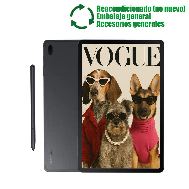 Galaxy Tab S7 Fe 12.4inch WiFi 4GB+64GB S-PEN Reacondicionado SemiNuevo-Negro