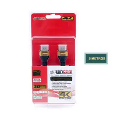 LANCOM - Cable HDMI 2.0 de 5 metros 4K