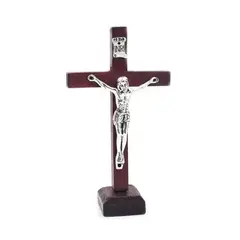 SANTORAL - Cruz Cristo de Mesa - Madera