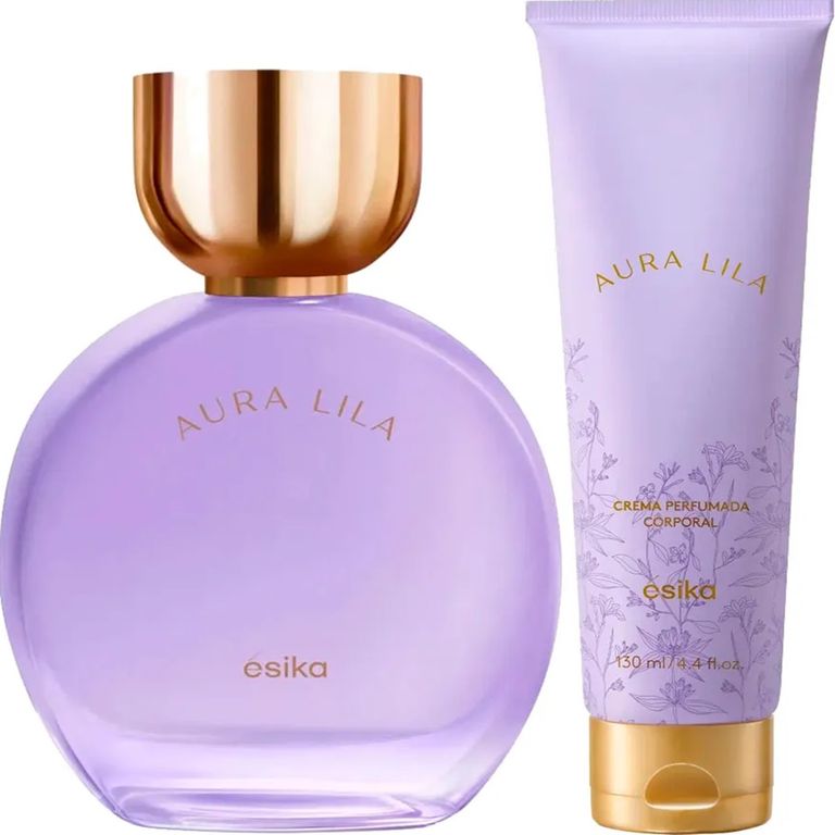 PACK X2 Aura Lila Perfume floral de Mujer de