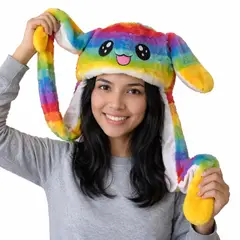 GENERICO - GORROS CON LUCES DE OREJAS MOVIBLES - COLORES