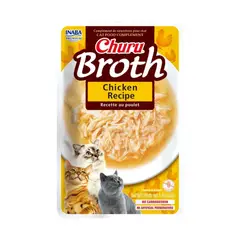 CHURU - Broth Gatos Caldo de Pollo con Pollo 40 gr