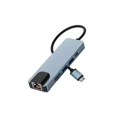 SEISA - Adaptador Hub Tipo C 5 en 1 BYL-2007