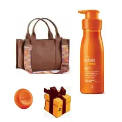NATURA - Crema de mandarina tododia + jabon + cartera y regalo