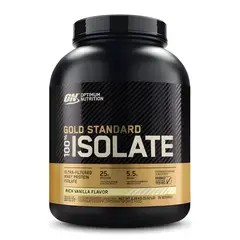 Optimum Nutrition - Proteina Gold Standard Isolate 5 LB - Rich Vainilla