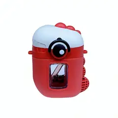 GENERICO - Tomatodo Hermético Dino Policarbonato con Correa para Niños 500 ml