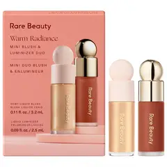 RARE BEAUTY - Mini Set Rubor Líquido 3.2ml Tono Resilience + Iluminador Líquido 2.5ml Tono Exhilarate