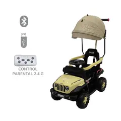 GENERICO - BUGGY GUIADOR A BATERIA CON CONTROL REMOTO 3 EN 1