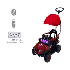 GENERICO - BUGGY GUIADOR A BATERIA CON CONTROL REMOTO 3 EN 1