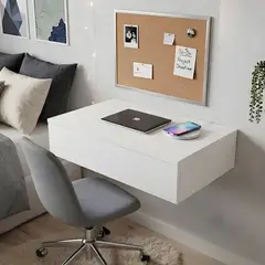 GENERICO - Escritorio Flotante Blanco