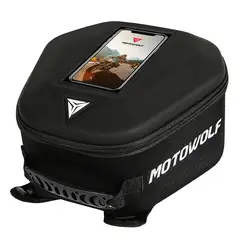 MOTOWOLF - BOLSA PARA TANQUE PARA MOTO MDL0702 NEGRO