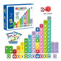 GENERICO - Magic Block 100 piezas Poli cubos Conectores