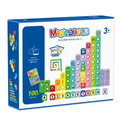 GENERICO - Magic Block 100 piezas Poli cubos Conectores