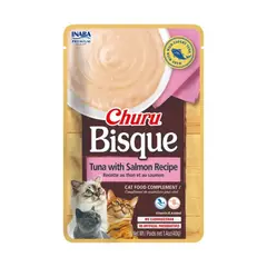 CHURU - Bisque Gatos Atun con Salmon 40 gr