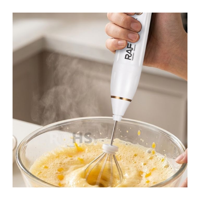 Batidora Manual de Café y Huevos 2 en 1 RAF