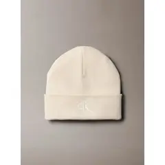 CALVIN KLEIN - GORRO MONOGRAM EMBROIDERY BEANIE CK