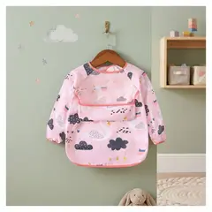 GENERICO - Mandil Infantil con Mangas Cisne Set 2 Unds