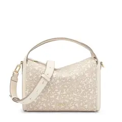 TOUS - BOLSO M. KAOS MINI LINES BEIGE