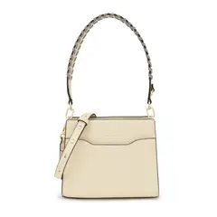 TOUS - Bolso Shopper Audree Saffiano Beige