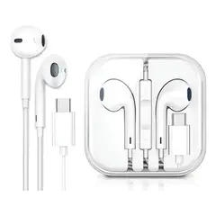 GENERICO - Audífonos Blancos con Entrada tipo C