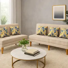 ARTSOFA - Sofá Natura Beige Antifluido + Obsequio
