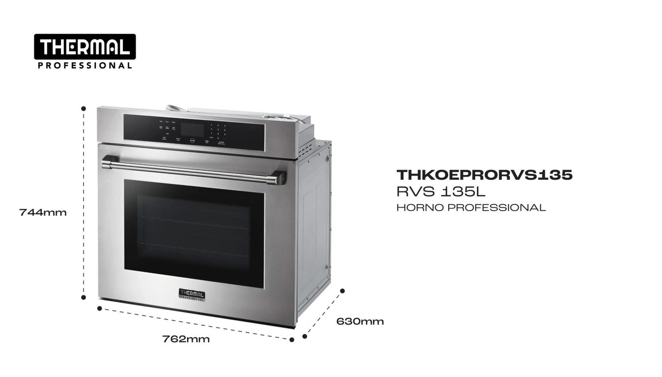 HORNO THERMAL PROFESSIONAL RVS 135L