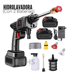 OEM - Hidrolavadora Portátil Para Carros, Motos y Más con 2 Baterias
