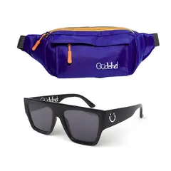 GUDSHET - Canguro color azul + Lentes de Sol GANG UV400